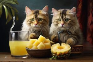 Can Cats Have Pineapple Juice