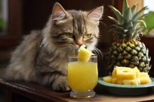 Can Cats Have Pineapple Juice