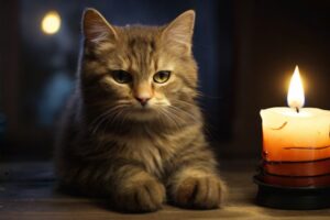 Can Cats See Candle Light