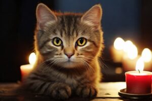 Can Cats See Candle Light