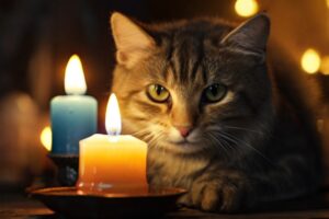 Can Cats See Candle Light