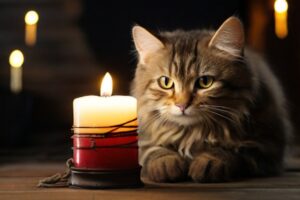 Can Cats See Candle Light