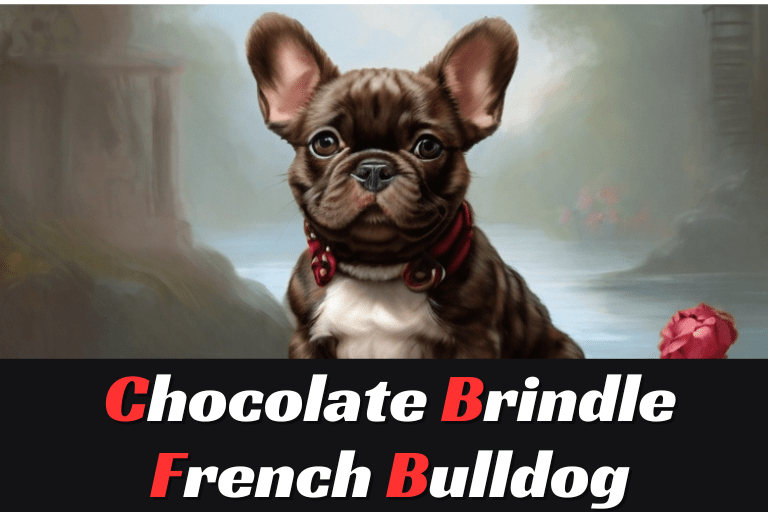 Chocolate Brindle French Bulldog