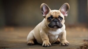 Full Grown French Bulldog with Floppy Ears