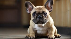 Full Grown French Bulldog with Floppy Ears