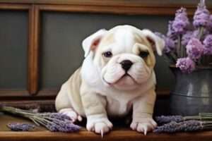 Lavender English Bulldogs