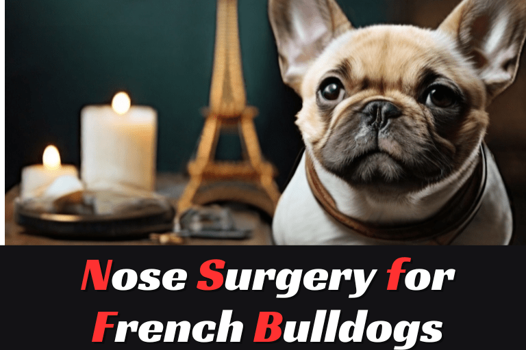 Nose Surgery for French Bulldogs