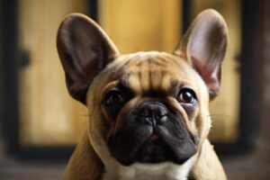 when french bulldogs ears stand up